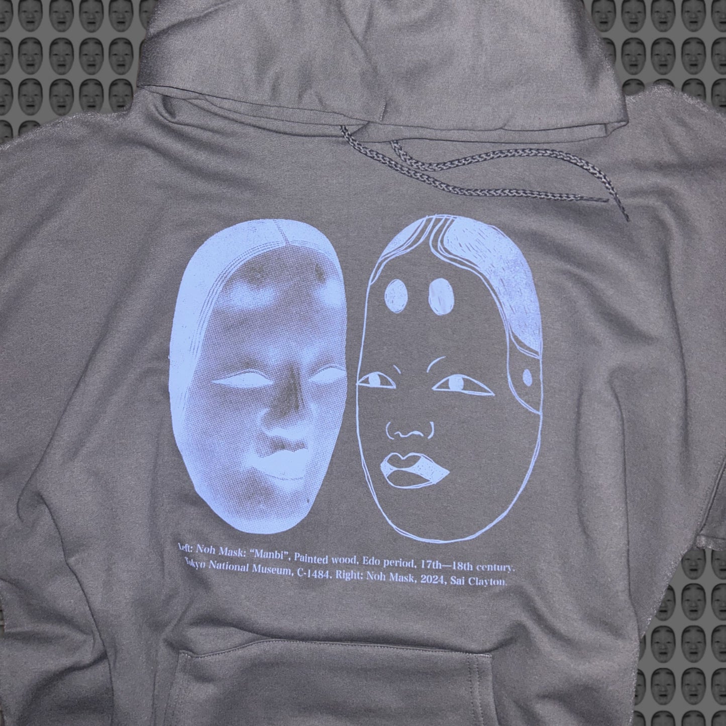Series 02 - Grey / Icy print / Hoodie