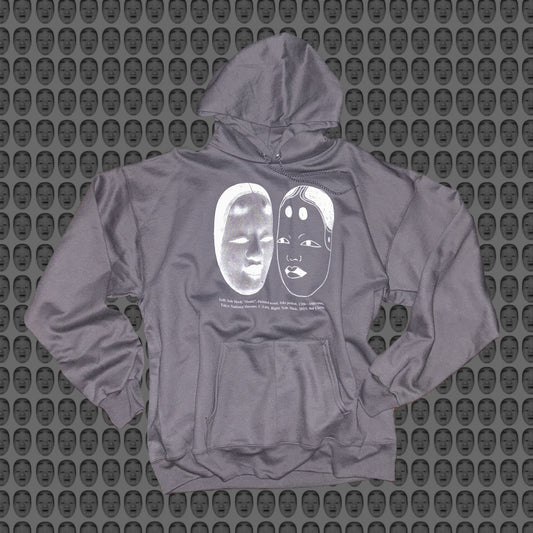 Series 02 - Grey / White print / Hoodie