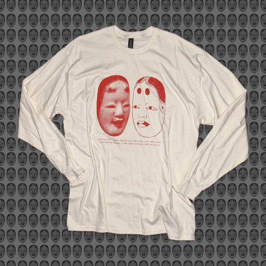 Series 02 - Natural / Red print / Long-sleeve