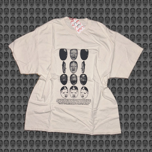 Series 01 - Natural / Black print / Short-sleeve