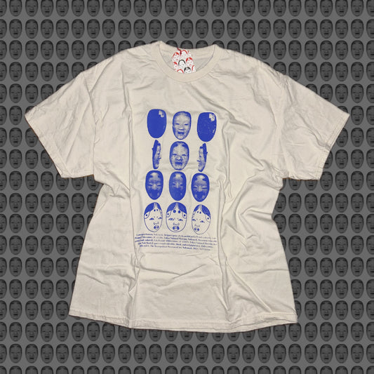 Series 01 - Natural / Blue print / Short-sleeve